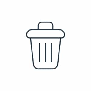 A cartoon trash can is shown. This reflects concepts of URL SEO. Learn more about our SEO services.