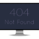 Photo of a computer with the words "404 Not Found" representing how reaching a 404 error page can cause a poor user experience and highlighting the need for 302 or 301 redirects.