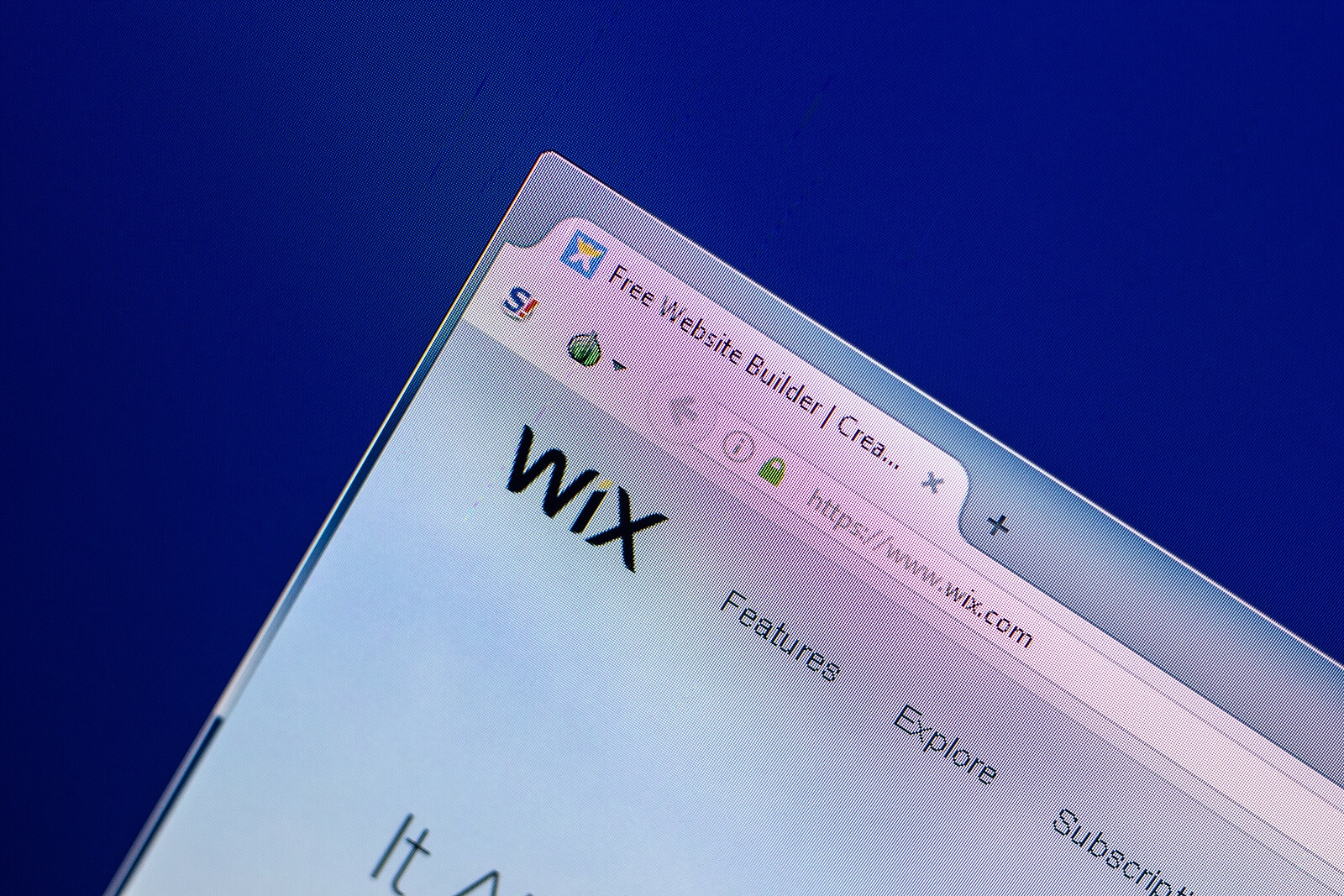 wix text blocks link