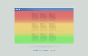 A graphic showing a scroll heatmap. This can improve therapist seo, and Simplified SEO Consulting can help improve SEO for therapists. Learn more today!