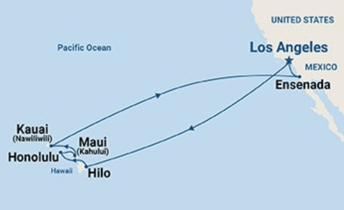 Path for Hawaiian SEO training cruise