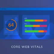 A graphic showing core web vitals and a score for each. Learn how to improve SEO for therapists by searching for therapist SEO today.