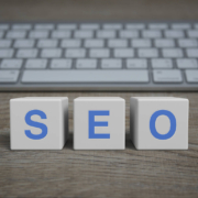A set of three blocks spelling out SEO. Want to grow your business with SEO in mental health? Our team can help you grow your business today