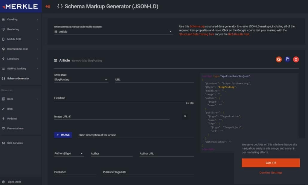 Creating Site Schema for Blog Posts | Private Practice SEO