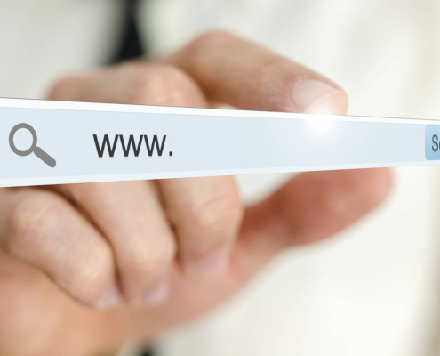 Image of a man holding a 3D search bar. Our team at simplified seo consulting can help your website rank better in search engine results. Find out how mental health seo services in the united states can support your practice.