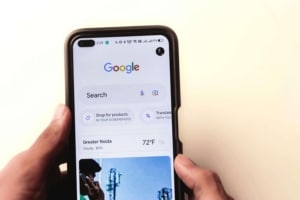 Google mobile search representing local SEO for doctors and SEO for medical professionals optimizing online presence. 