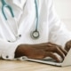 Doctor working on local SEO for doctors strategies to improve medical practice visibility and SEO for doctors online